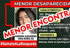 Menor de 13 años reportada como desaparecida el año pasado en Ate fue encontrada en Chile
