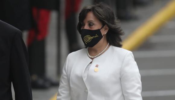 Dina Boluarte aseguró que el Gobierno respeta la libertad de prensa.  (Foto: GEC)
