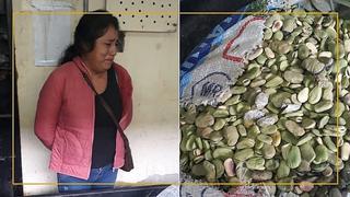 Intervienen a mujer que intentó ingresar marihuana camuflada en legumbres al penal El Milagro