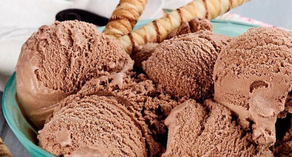 Helado de chocolate. (Foto: 4D)