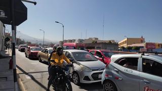 Parada Militar ocasiona congestión vehicular en Arequipa