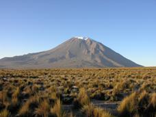 Cuidado con el volcán Misti