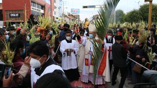Semana Santa: así fue el Domingo de Ramos en Huancayo (FOTOS)