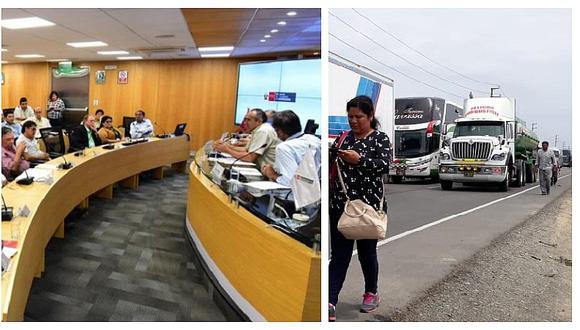 Transportistas de carga pesada levantaron paro nacional 