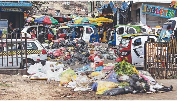 OEFA detecta 184 puntos críticos de acumulación de basura en 18 distritos