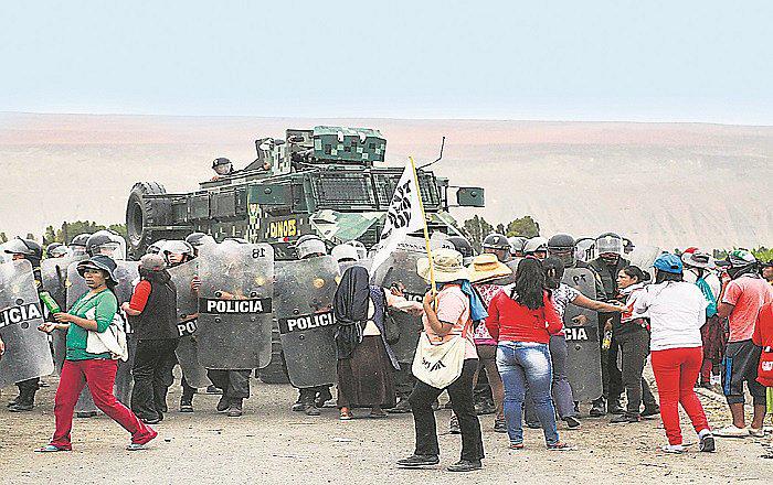 Proyecto Tía María disputa un terreno de 50 hectáreas