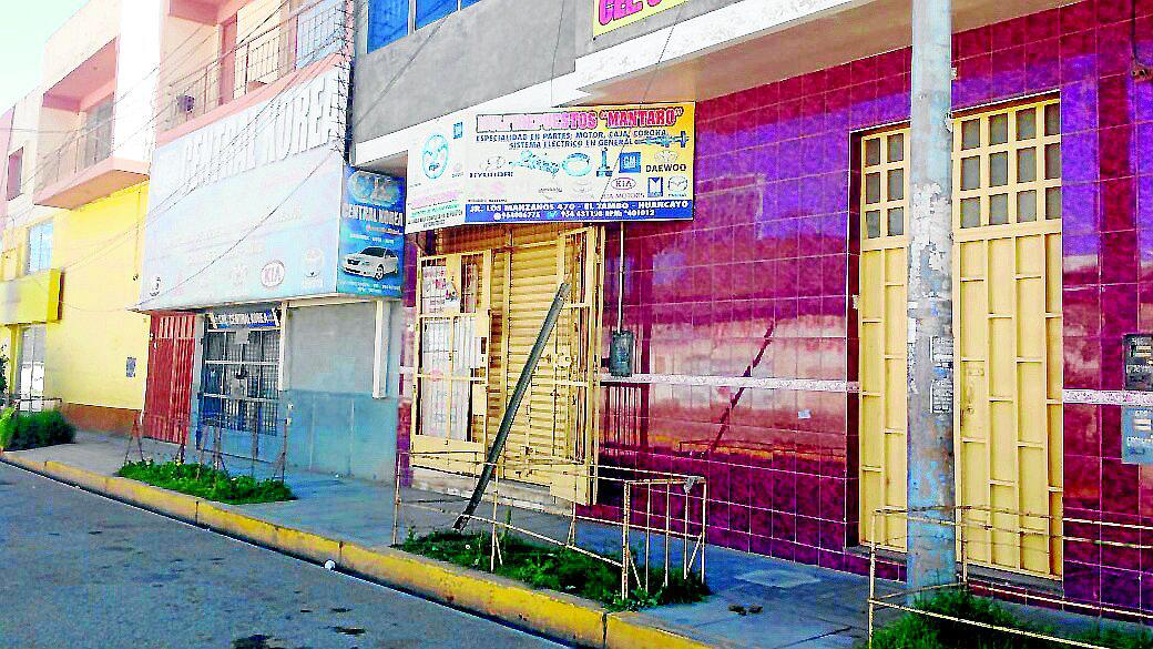 Sujetos armados reducen a dos y se llevan S/50 mil de tienda 