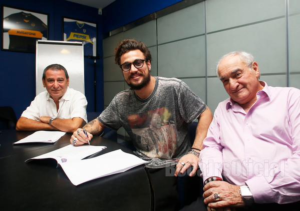 Daniel Osvaldo se convirtió en jugador de Boca Juniors