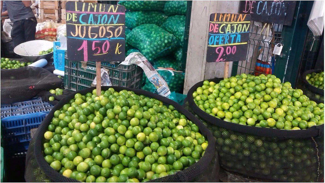 Precio del limón bajó y se encuentra desde S/ 1.00 el kilo