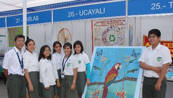Escolares de Ucayali compiten en feria científica y tecnológica en Brasil