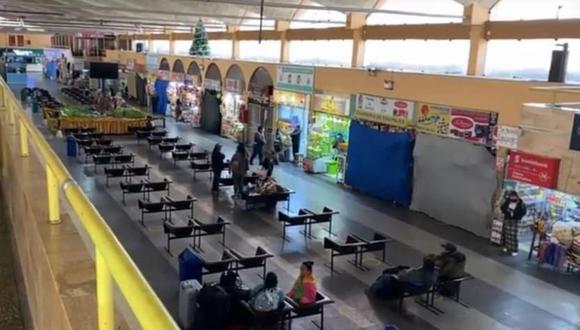 Negocios cerraron sus puertas en el terminal terrestre de Arequipa