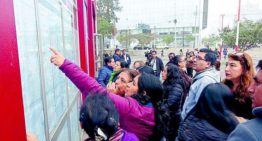 UGEL – Sur adjudicará 35 plazas el lunes 17 de febrero