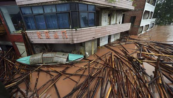 China: Lluvias dejan 95 muertos y 6 millones de afectados