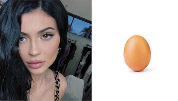 Un huevo le quita a Kylie Jenner el récord de la foto con más 'likes' en Instagram 
