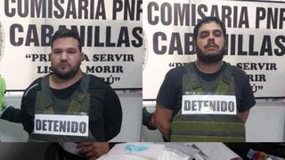 Cabanillas: intervienen a dos extranjeros con 49 paquetes de droga