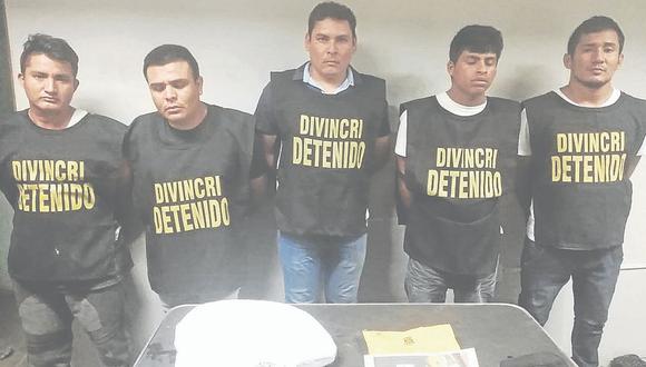 Jueza ordena nueve meses de prisión preventiva para “Los Injertos de Paita Alta”