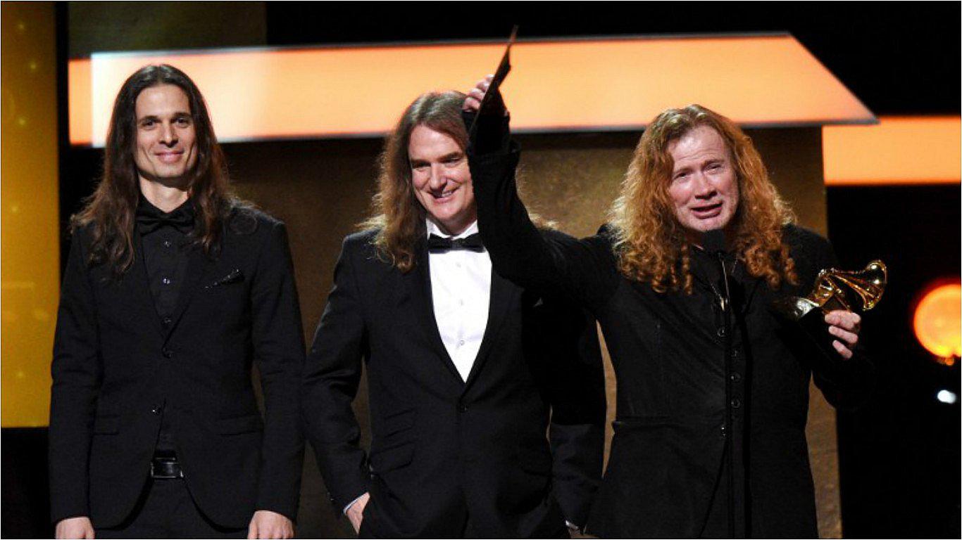 Esto dijo Dave Mustaine luego del error en los Grammy 2017
