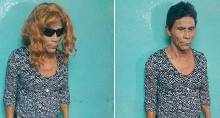Honduras: Preso intentó huir de una cárcel vestido de mujer (FOTOS)