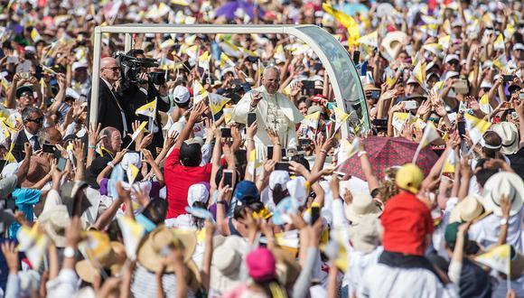 Indeci revela cuánta gente asistió a misas del papa Francisco en Lima y Trujillo 