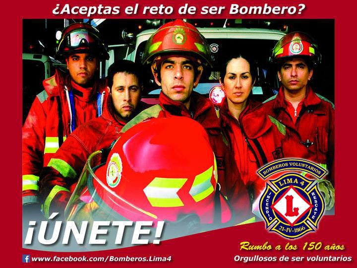 La Compañía Nacional de Bomberos Lima 4 cumple 148 años de servicio