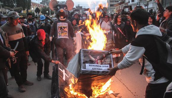 Marcha en Huancayo contra Dina Boluarte y el Congreso / Fotos: Adrian Zorrilla
