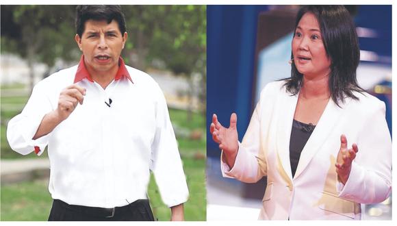 La investigación también da cuenta que en el caso de Lima, el candidato presidencial de Perú Libre, Pedro Castillo, obtiene una preferencia de 29% y Keiko Fujimori un 34%.