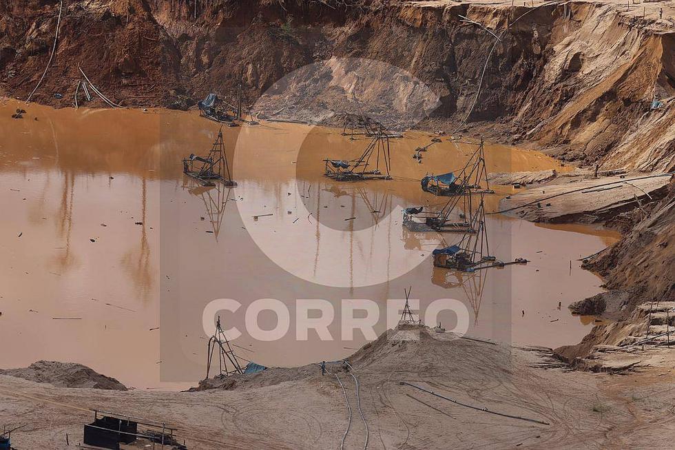 Impactantes imágenes de los efectos de la minería ilegal en Madre de Dios (FOTOS)