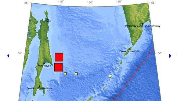 Terremoto de 7.5 grados remece Rusia y Japón