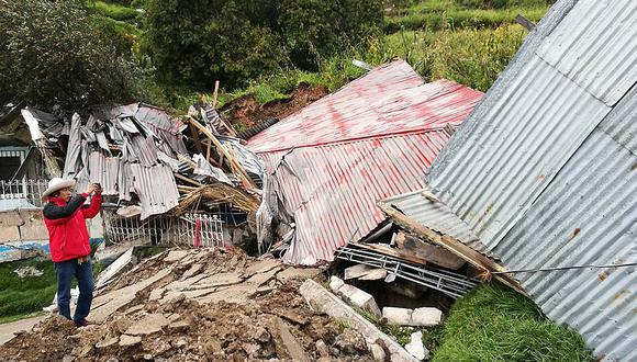 Piden declaratoria de estado de emergencia tras deslizamientos en comunidad de Cusco 