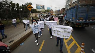 Postulantes a Universidad San Marcos protestan por falta de acceso al examen de admisión virtual (FOTOS)