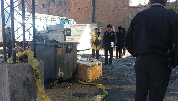 Arequipa: empleados de una tienda encuentran feto en la basura
