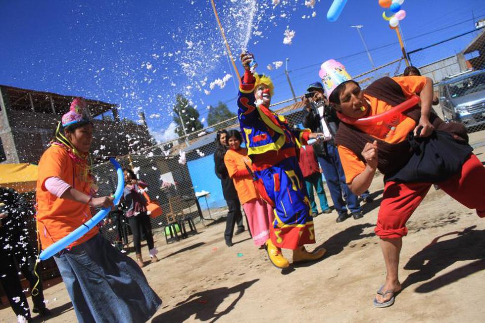 Orates de Huancayo celebran con 'hora loca' (FOTOS)