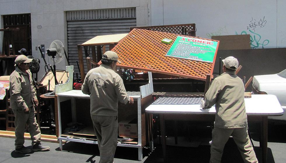 Desalojan una cantina que funcionaba en inmueble de Sociedad de Beneficencia de Tacna