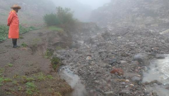 Senamhi advierte de lluvias en zona andina