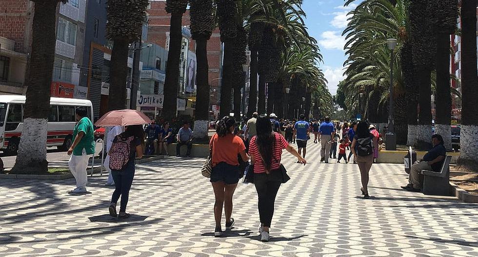Temperatura en Tacna llegó hasta los 34°C EDICION CORREO