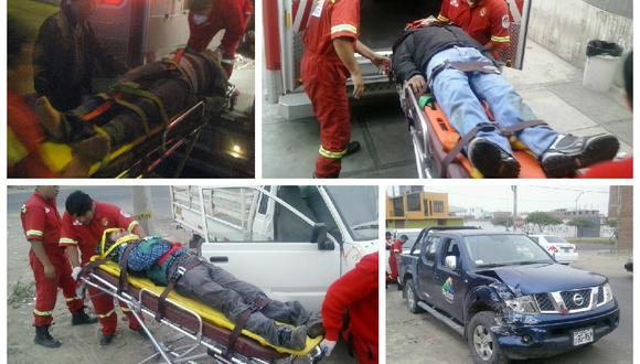 Tacna: racha de accidentes deja nueve heridos durante las últimas horas