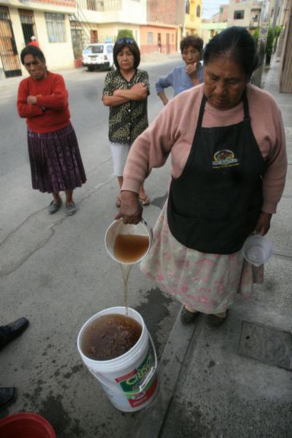 Población bebió agua con óxido por más de 5 horas