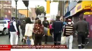 Ambulantes son desalojados de la Av. Manco Cápac para evitar aglomeración (VIDEO)