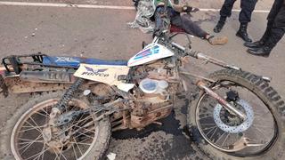 Chocan a motociclista y la dejan abandonada en el distrito de Cabana