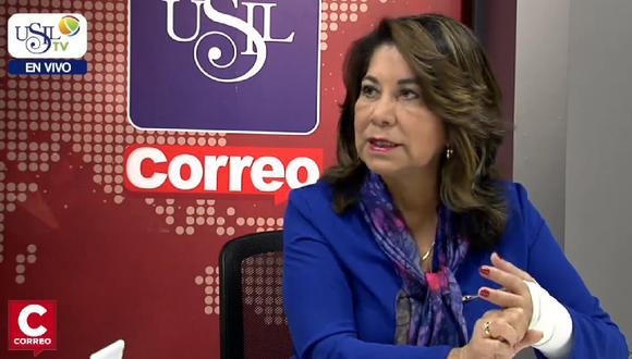 Martha Chávez: César Acuña no es peligro para el fujimorismo y cosecharía voto antikeiko"