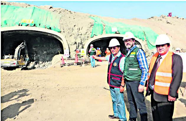 Los túneles de Puruchuco al 35%