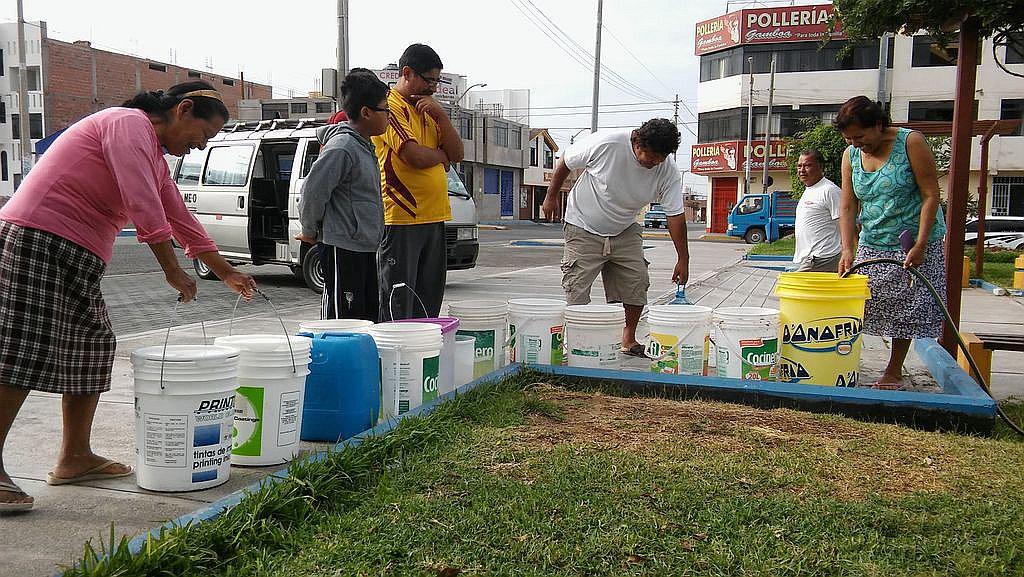 Corte eléctrico ocasionó la restricción del agua