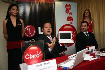 Claro y LG con la nueva Notebook X110