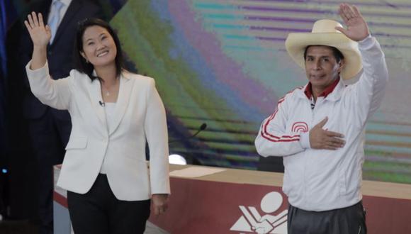 Keiko Fujimori y Pedro Castillo disputarán la Presidencia de la República este domingo 6 de junio. (Foto: Leandro Britto / @photo.gec)