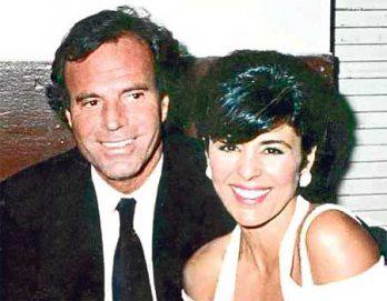 Fue amante de Julio Iglesias