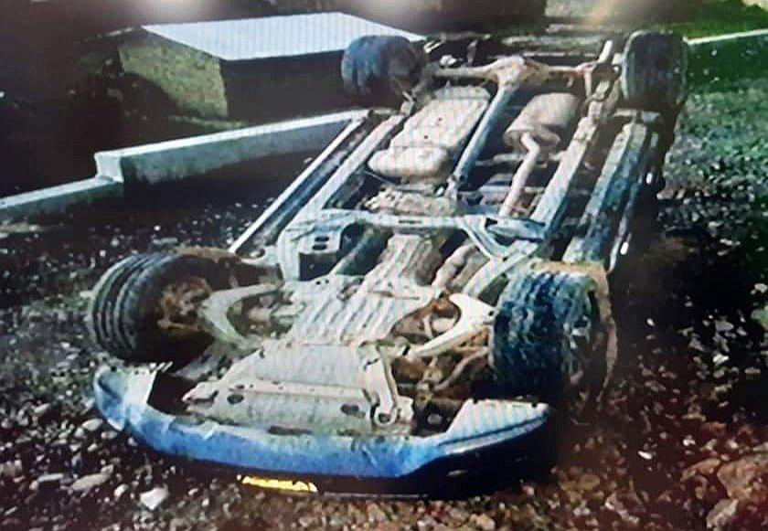 Pasajeros de una camioneta resultan heridos en Angasmarca 