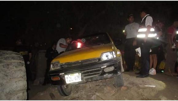 De cinco balazos asesinan a taxista en La Esperanza