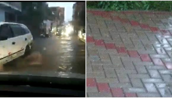 Lluvias e inusual granizada se registraron en Ayacucho (VIDEOS)