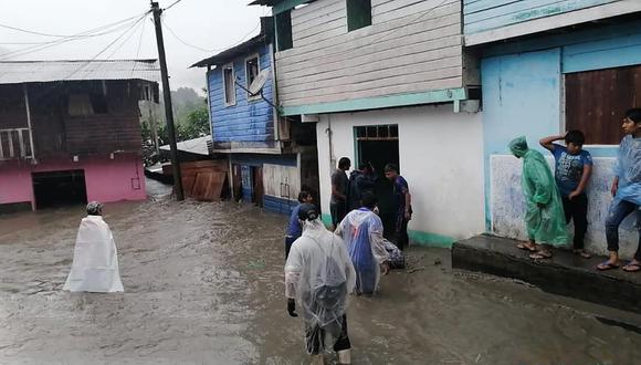 En San Gabán un centenar de familias han sido afectadas debido a la inundación. (Foto: Difusión)
