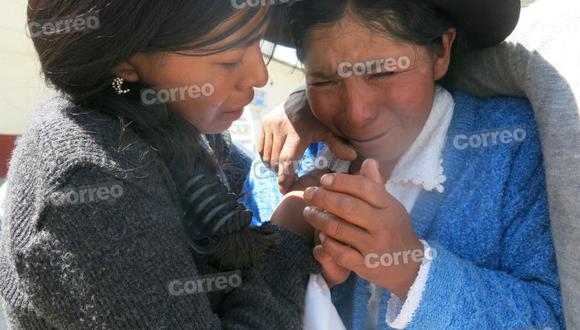 Madre e hija lloran por agricultor que habría muerto en río Mantaro (VIDEO)